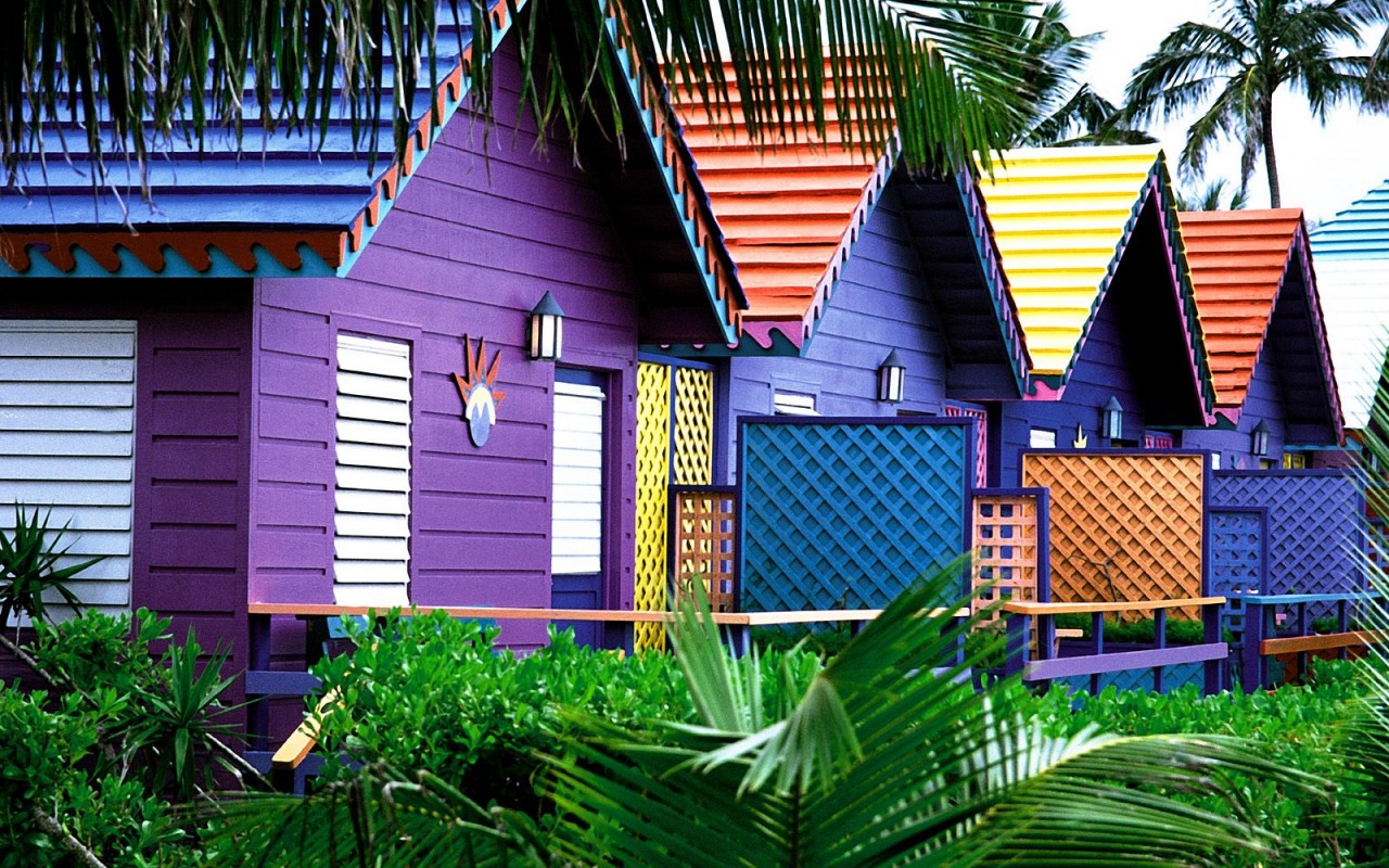 Дома на Багамах обои