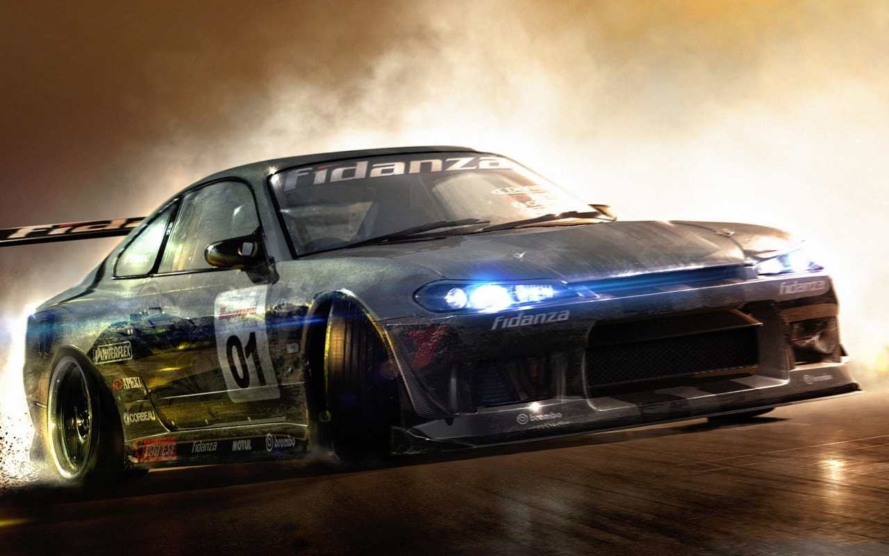 Гоночный автомобиль обои