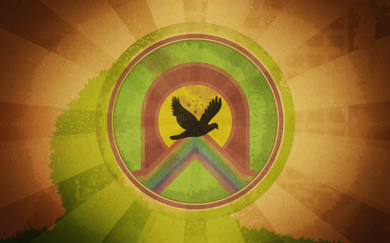 Голубь мира обои