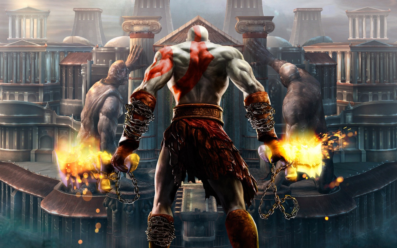 Кратос обои