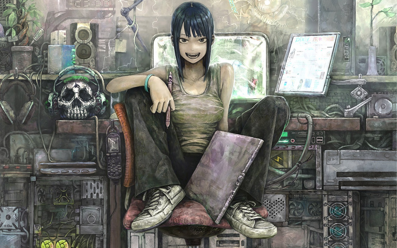 Это её территория обои