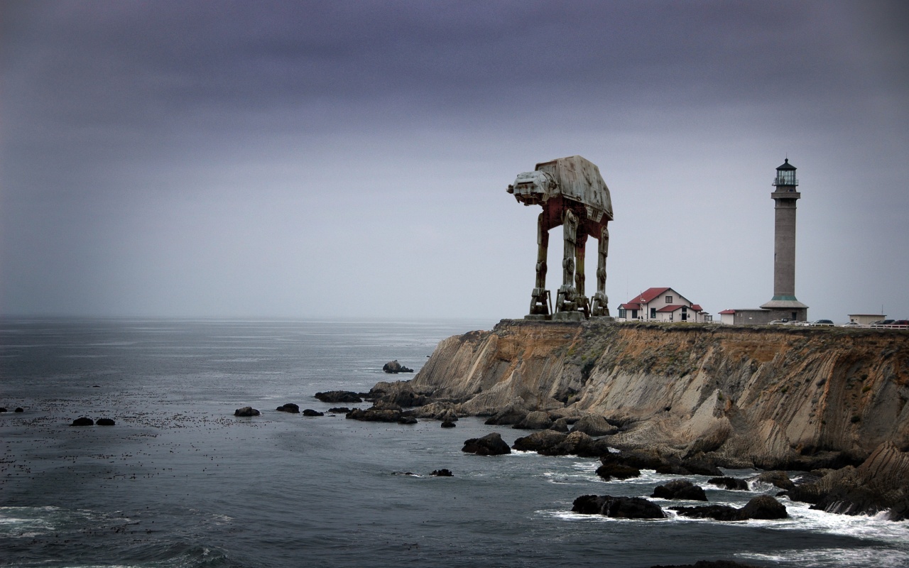 Звездные войны в нашем мире обои