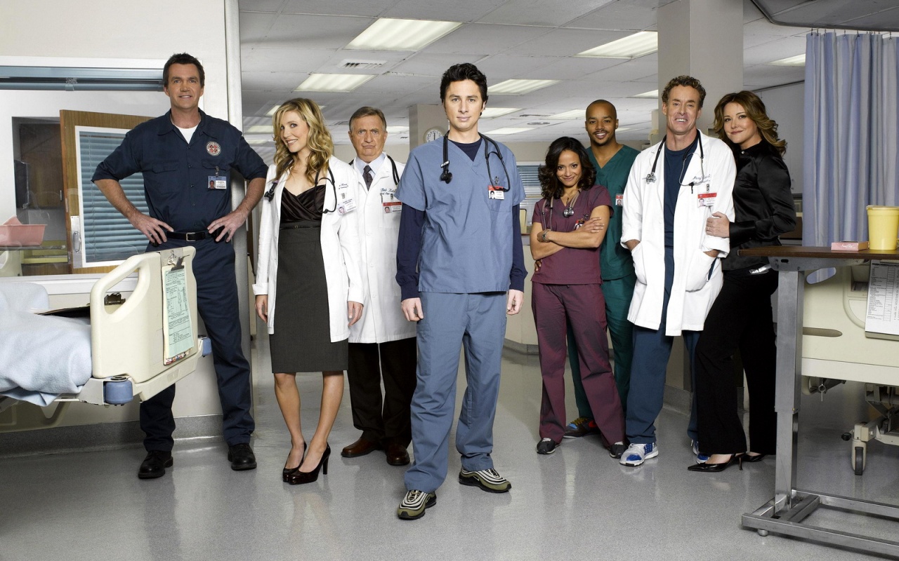 Герои сериала Клиника обои