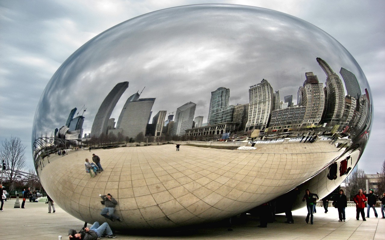 Облачные ворота обои