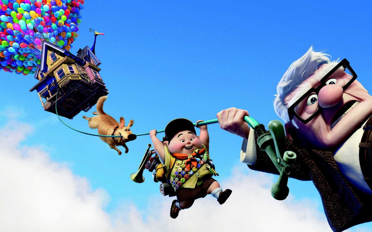 Персонажи мультфильма Up обои