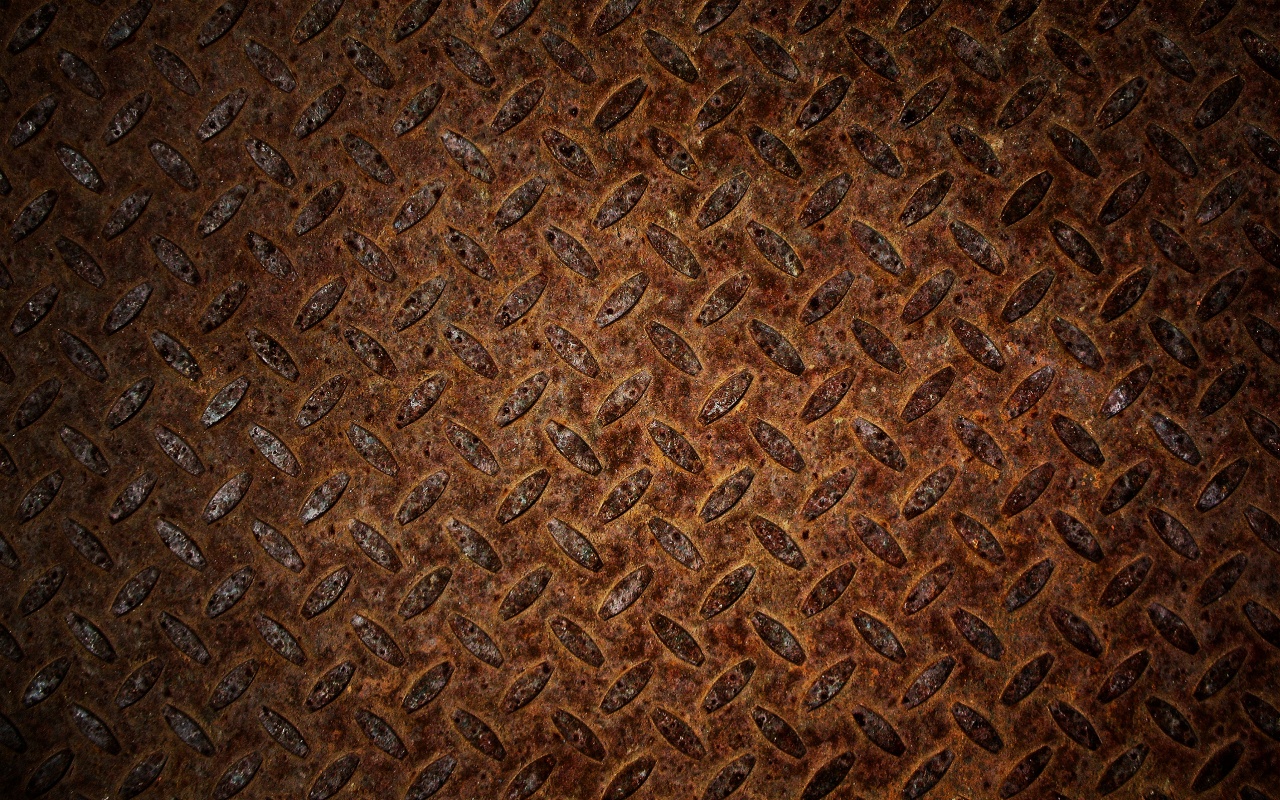 Ржавый перфорированный стальной лист обои