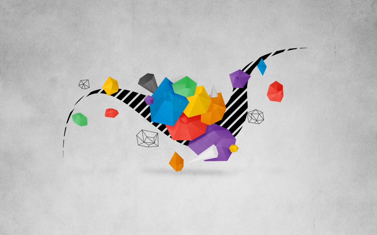 Полет абстрактной фантазии обои