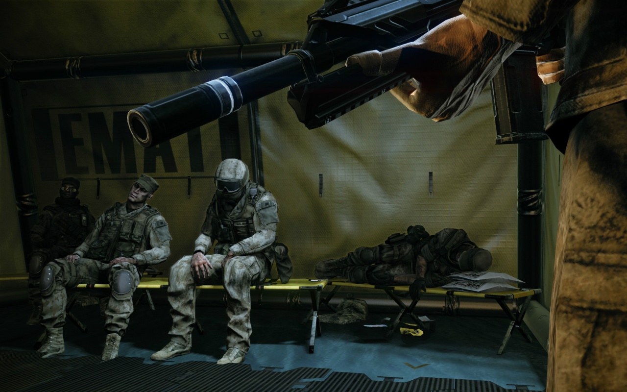 Штурмовики из Crysis 2 обои