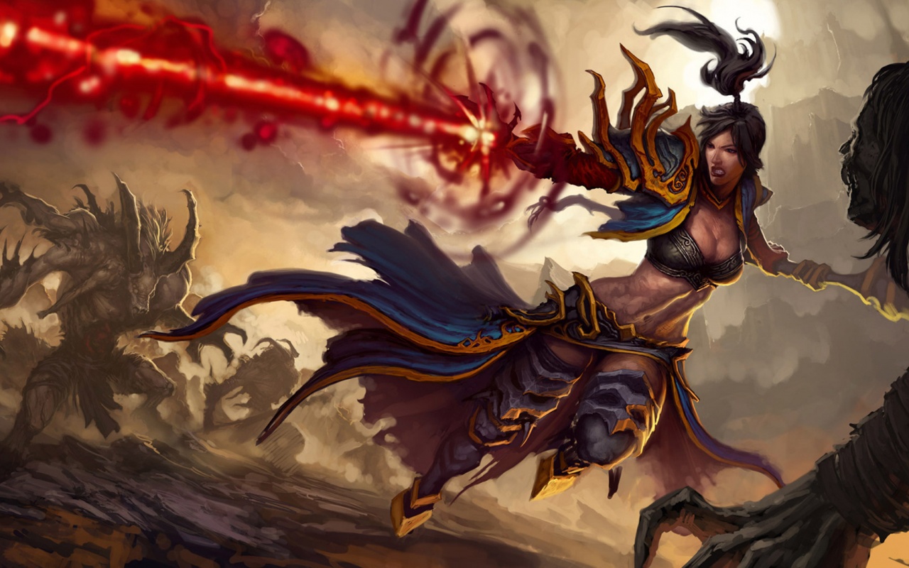 Чародей из Diablo 3 обои
