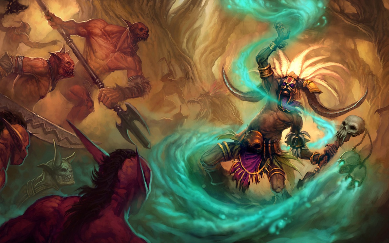 Шаман из Diablo 3 обои