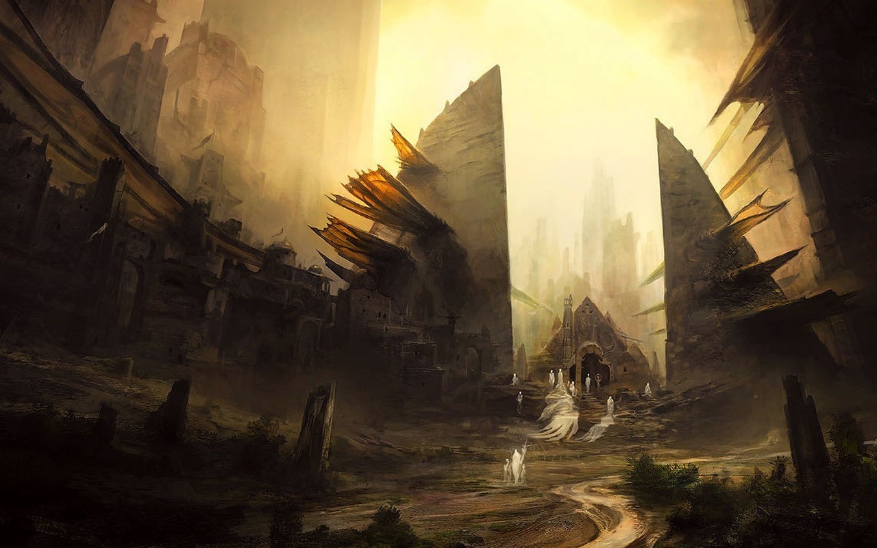 Затерянный город обои