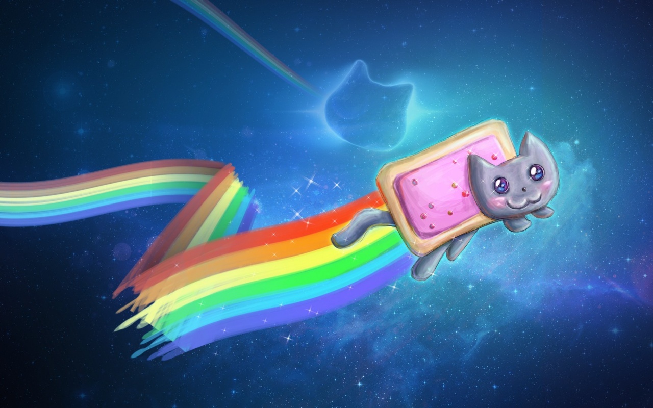 Nyan cat обои