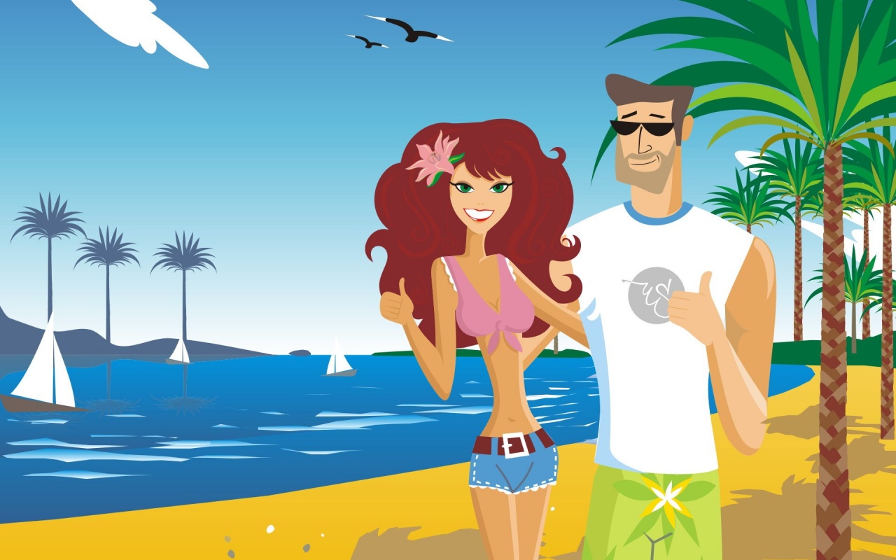 Отпуск на позитиве обои