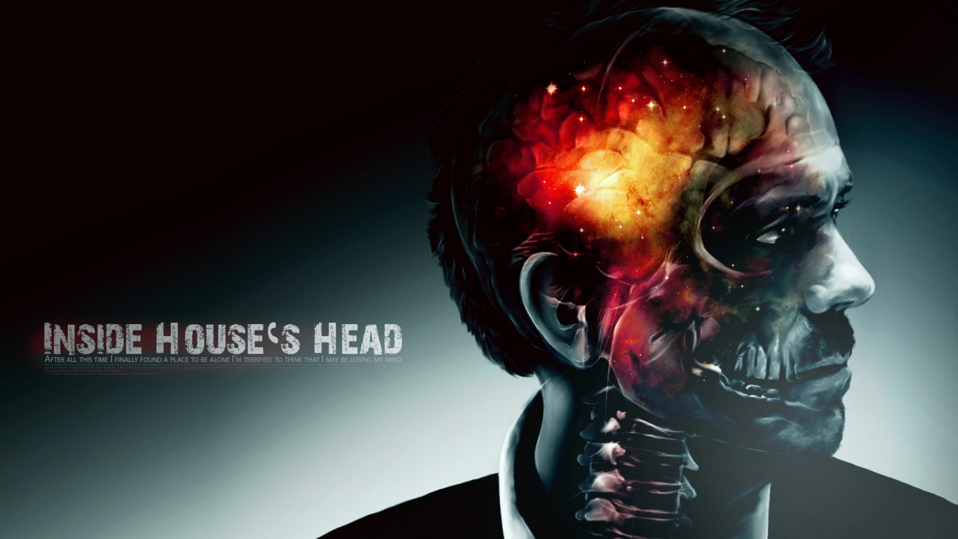 В голове доктора Хауса обои