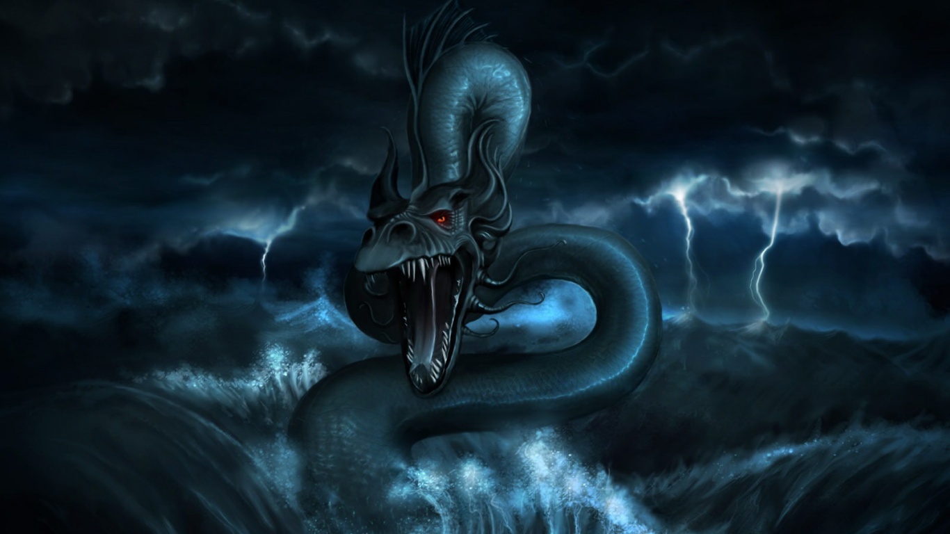 Морской дракон обои