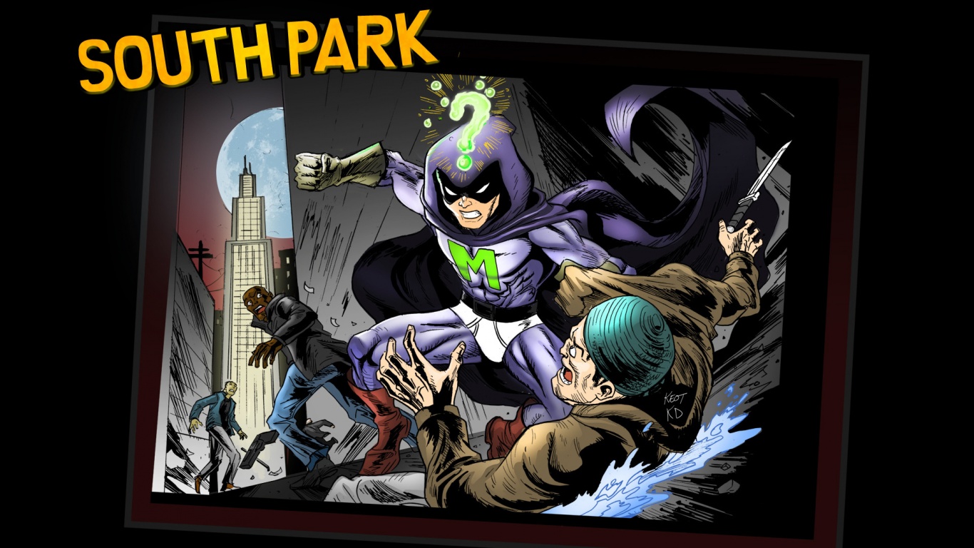 Комикс про Мистериона обои