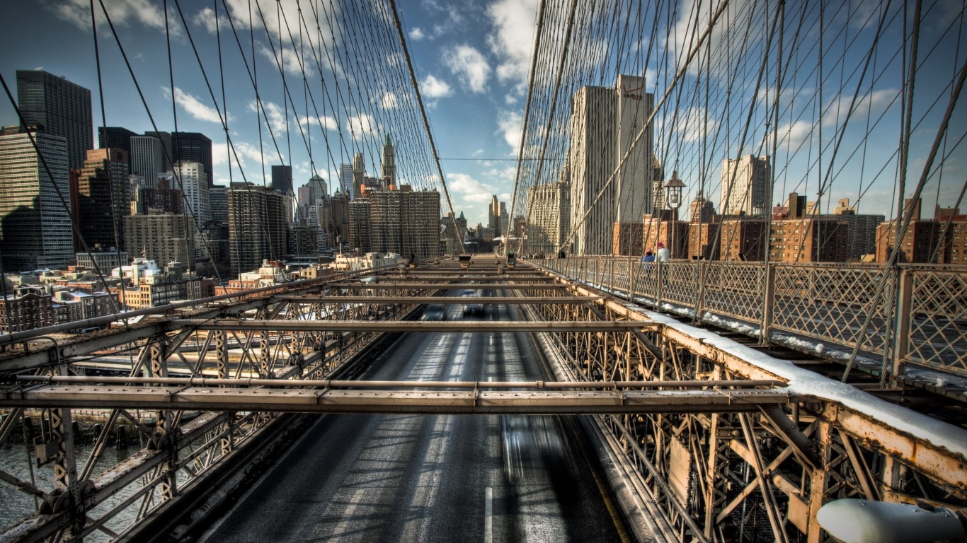 Мост Джорджа Вашингтона обои