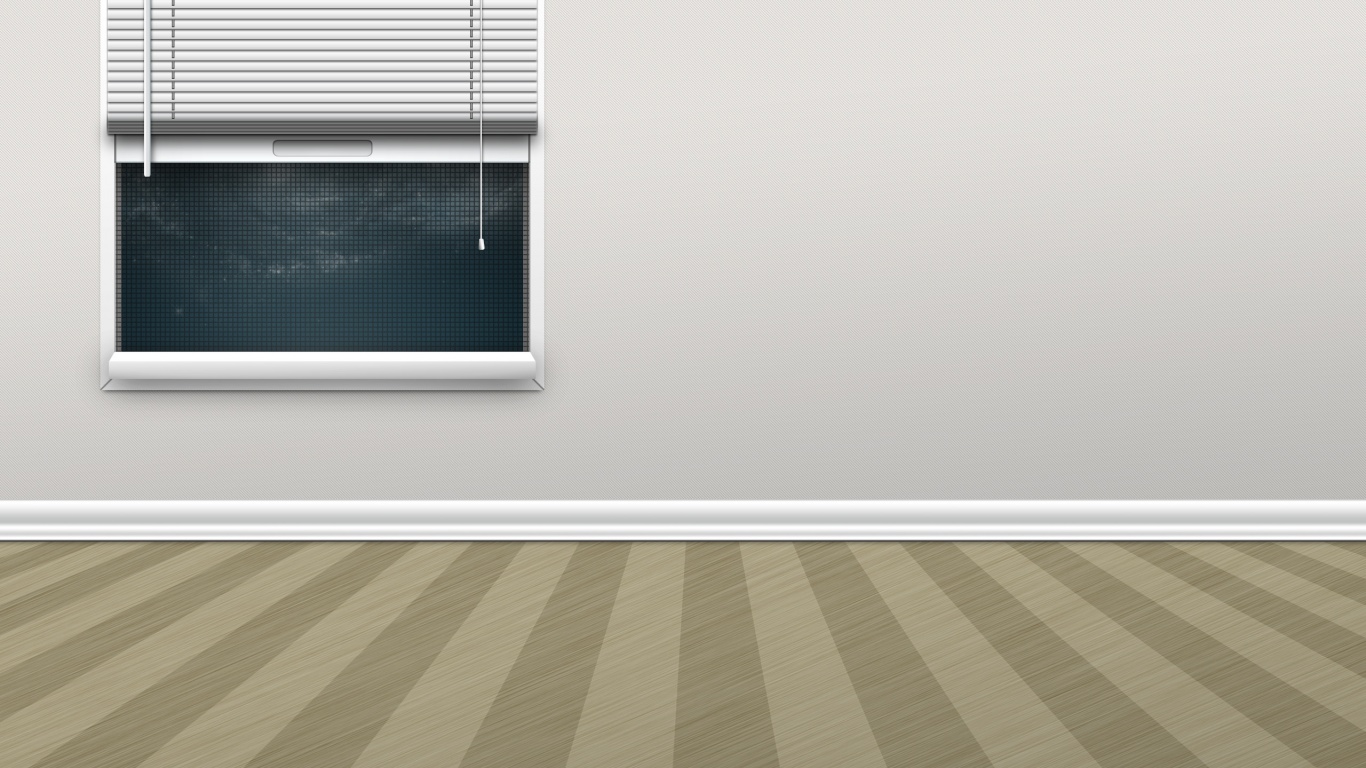 Полосатый пол и стечатое окно обои