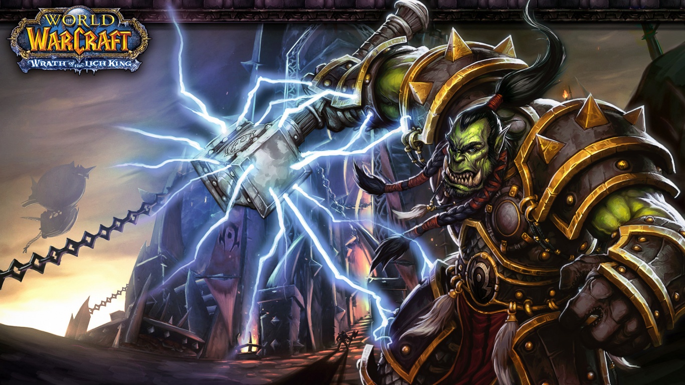 Орк из WOW обои