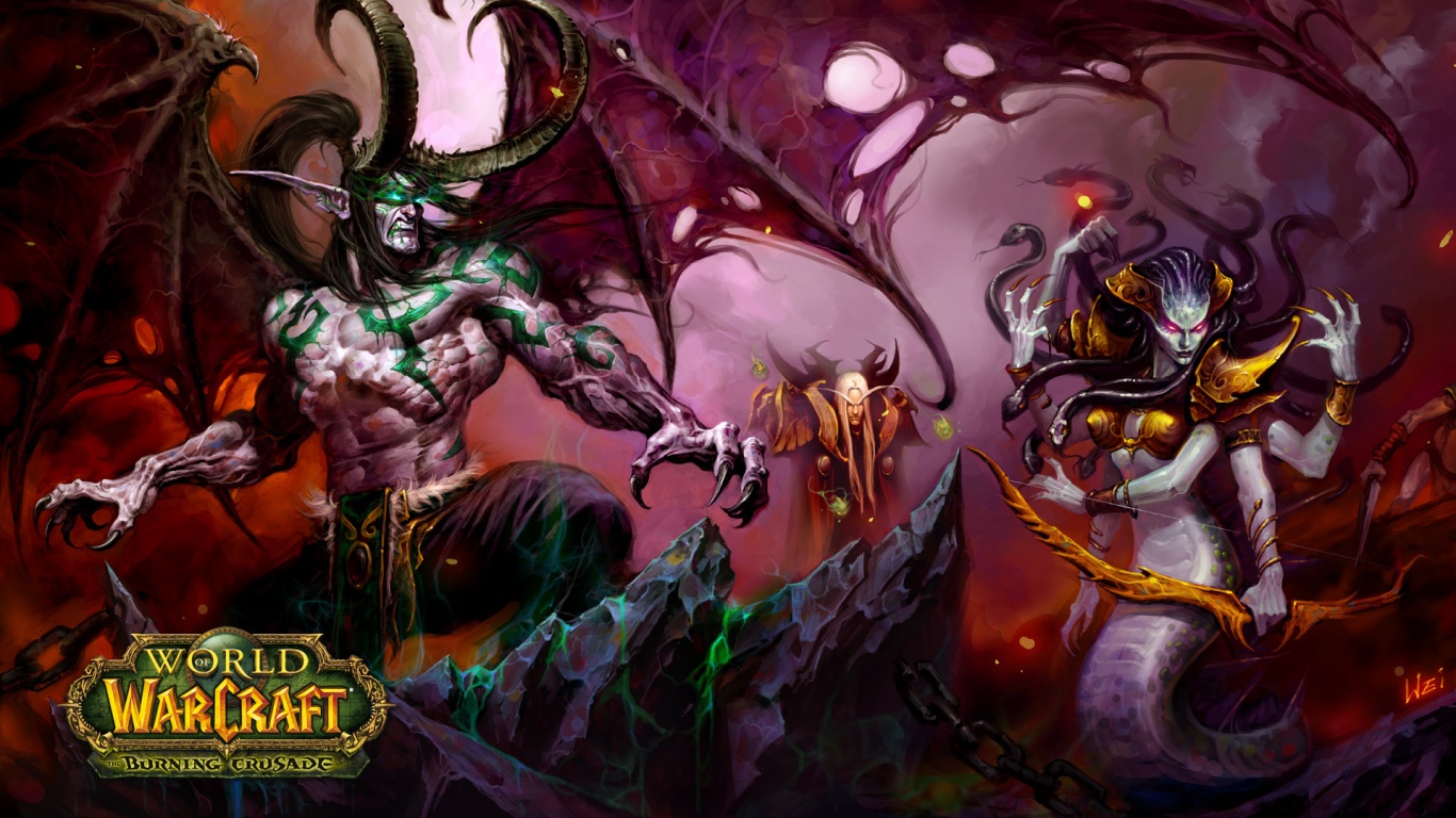 Обои Worldof WarCraft Burning Crusade обои