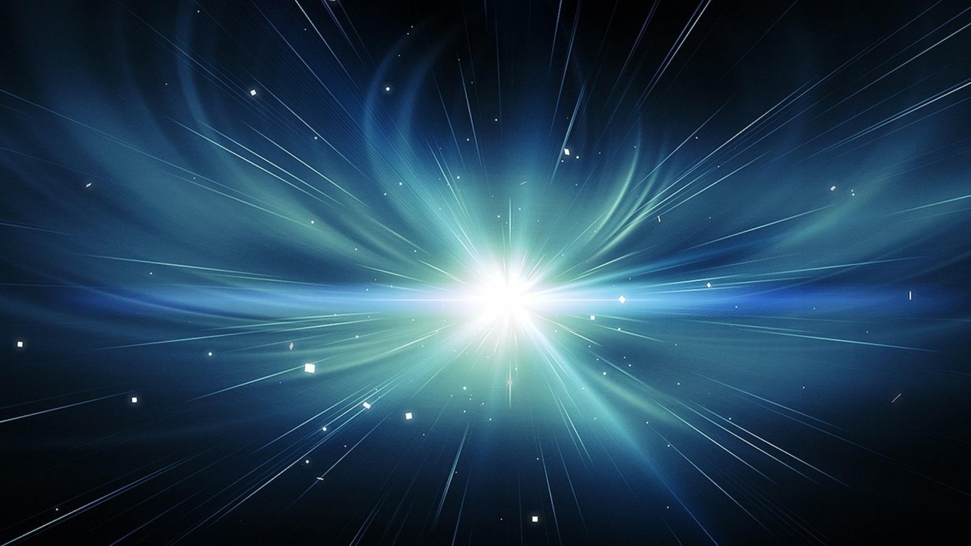 Летящий на тебя свет обои