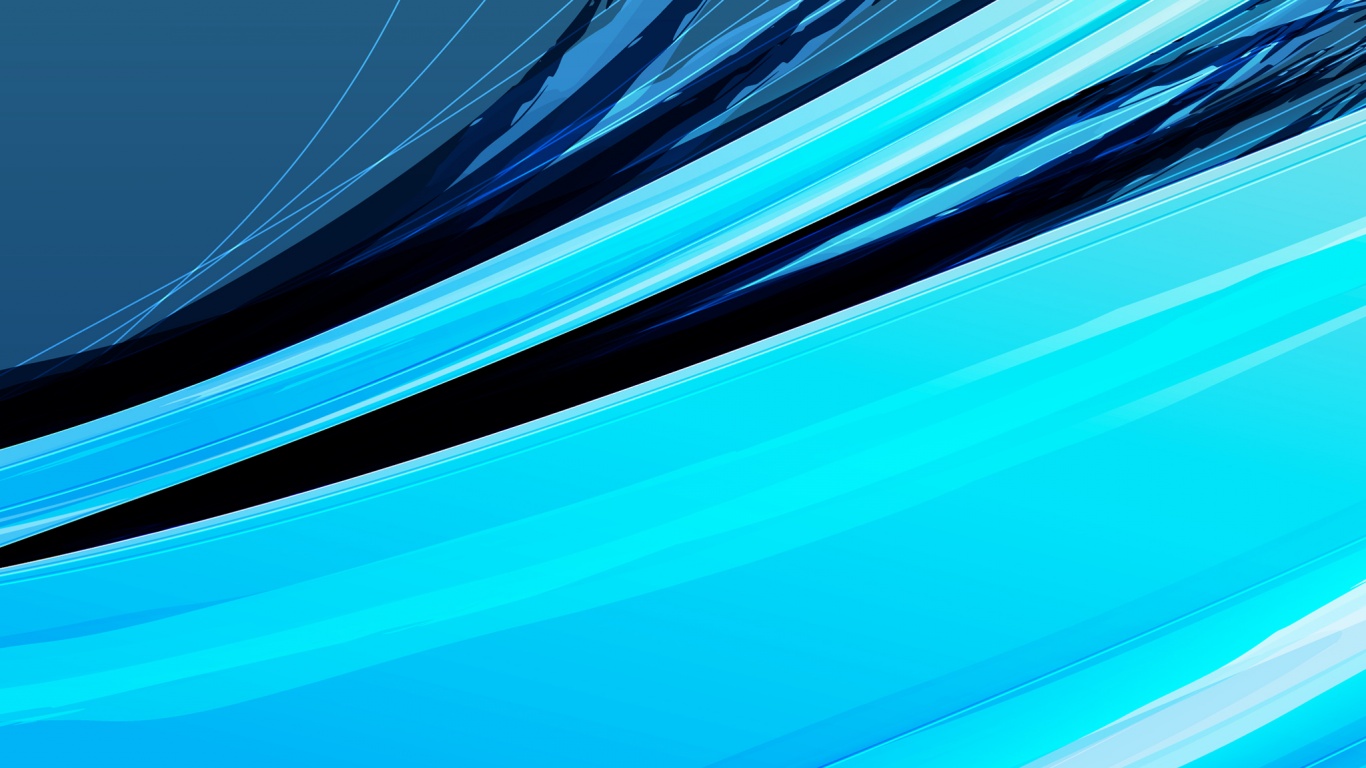 Синие и голубые линии обои