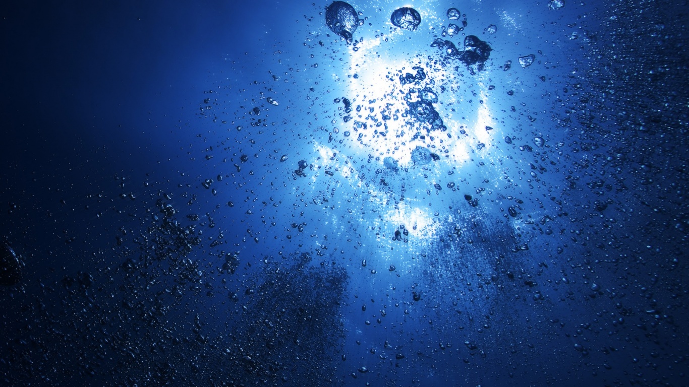 Всплывающие пузыри обои