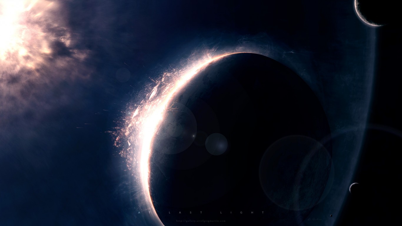 At last light обои