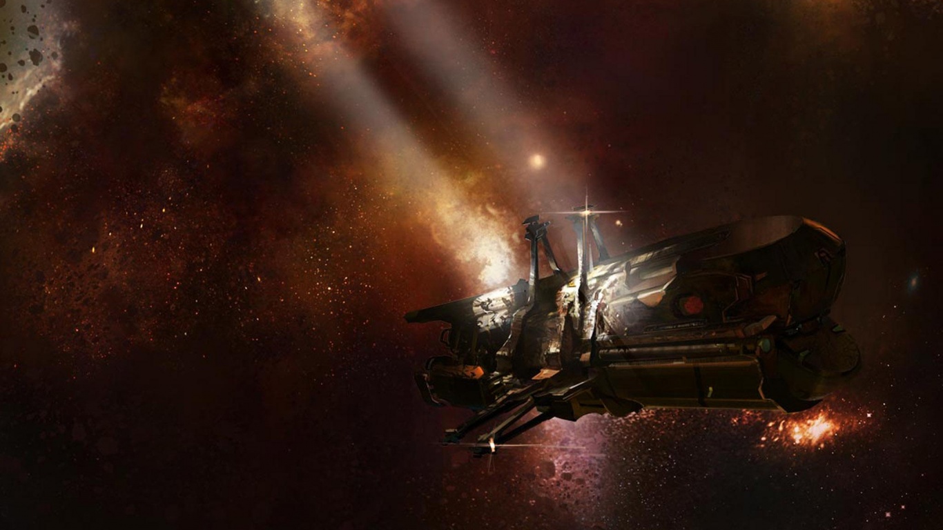 В космических глубинах обои