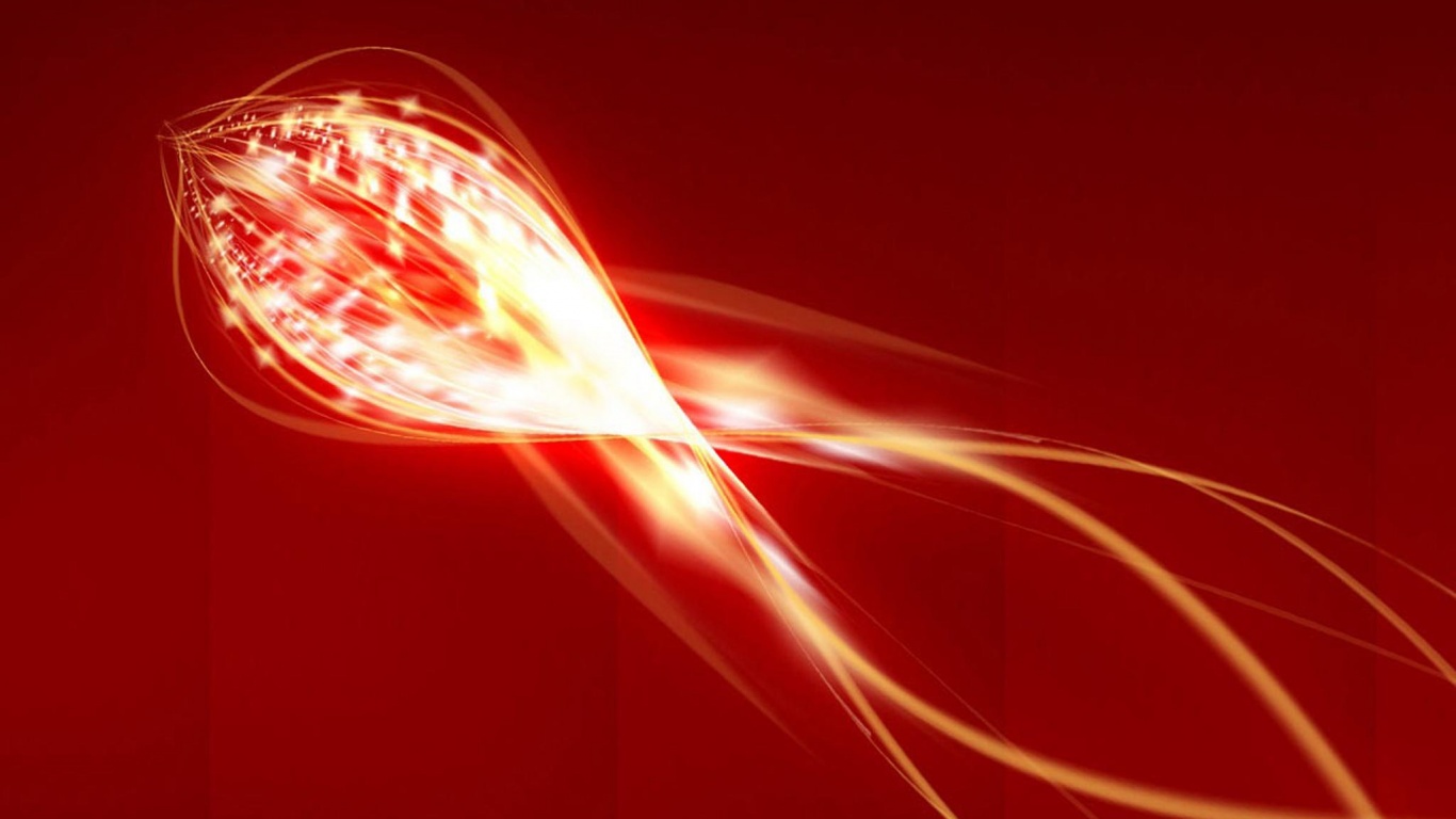 Сгусток красных линий обои