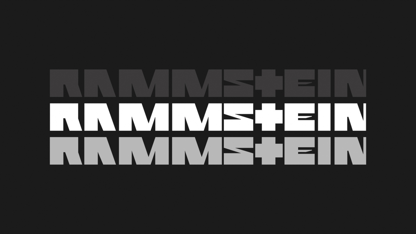 Rammstein логотип обои