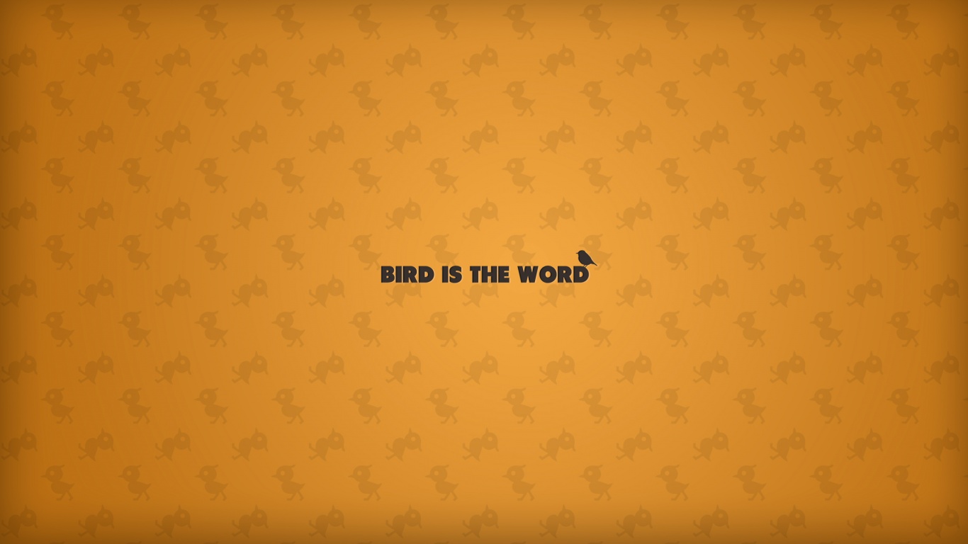 Bird is the word обои