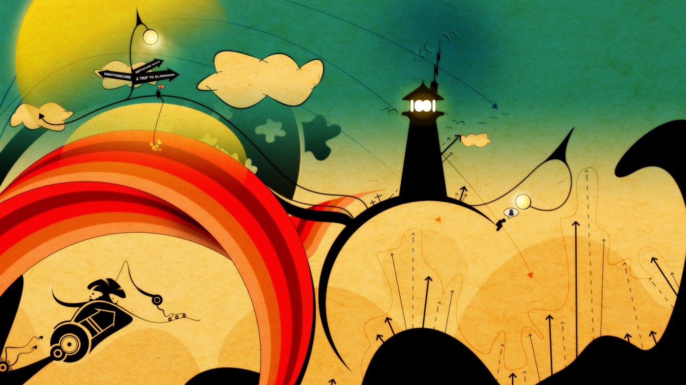 Минималистичные обои обои