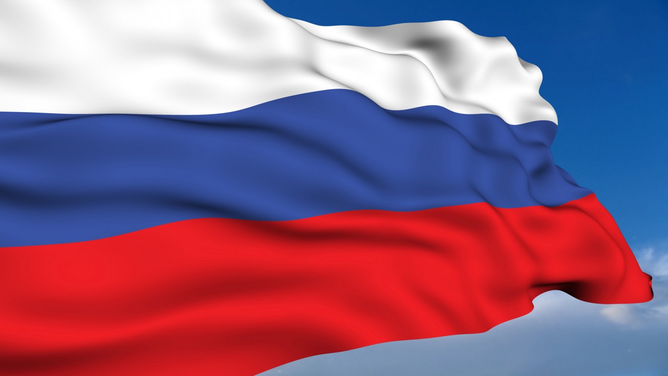 Флаг России обои