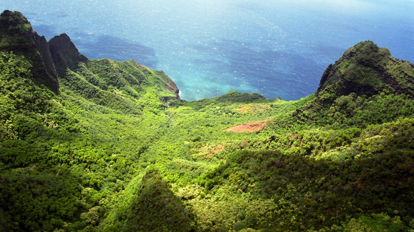 Горный пейзаж обои