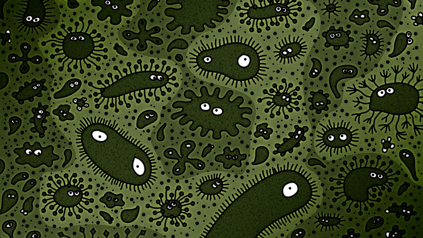 Микроорганизмы обои