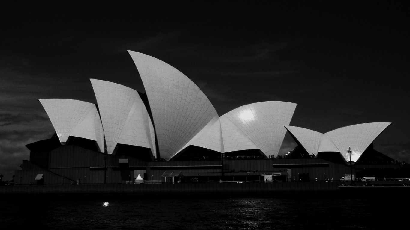Здание оперного театра в Сиднее обои