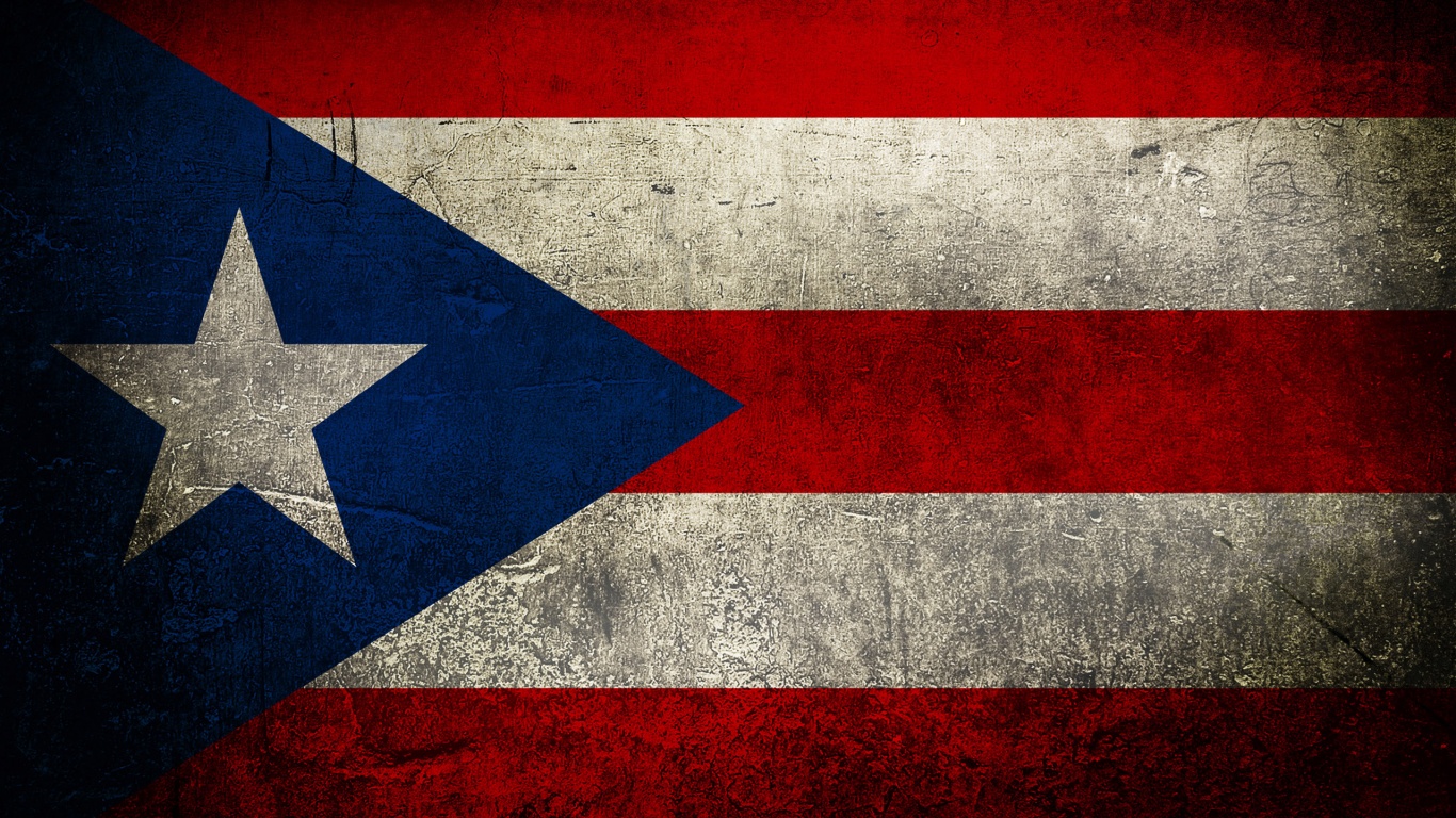 Флаг Пуэрто Рико обои