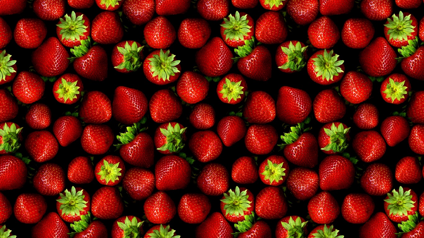 Сочная отличная клубника обои