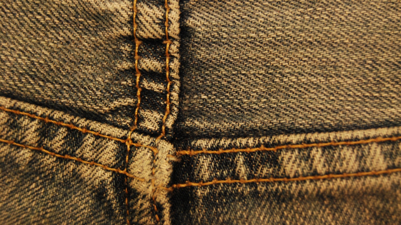 Шов на джинсах обои