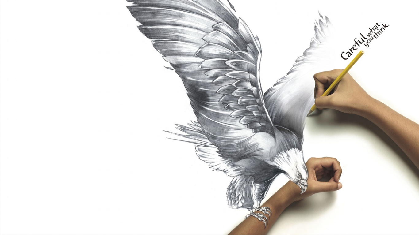 Осторожнее с тем о чем думаешь обои