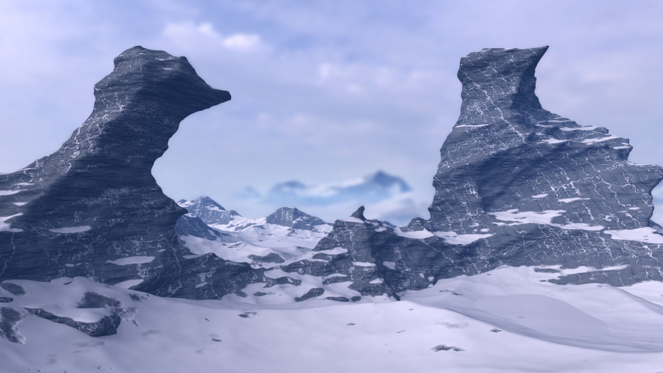 Ледяной мир обои