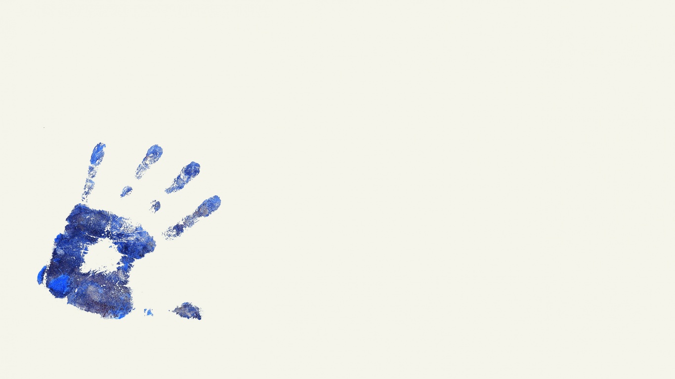 Отпечаток руки обои