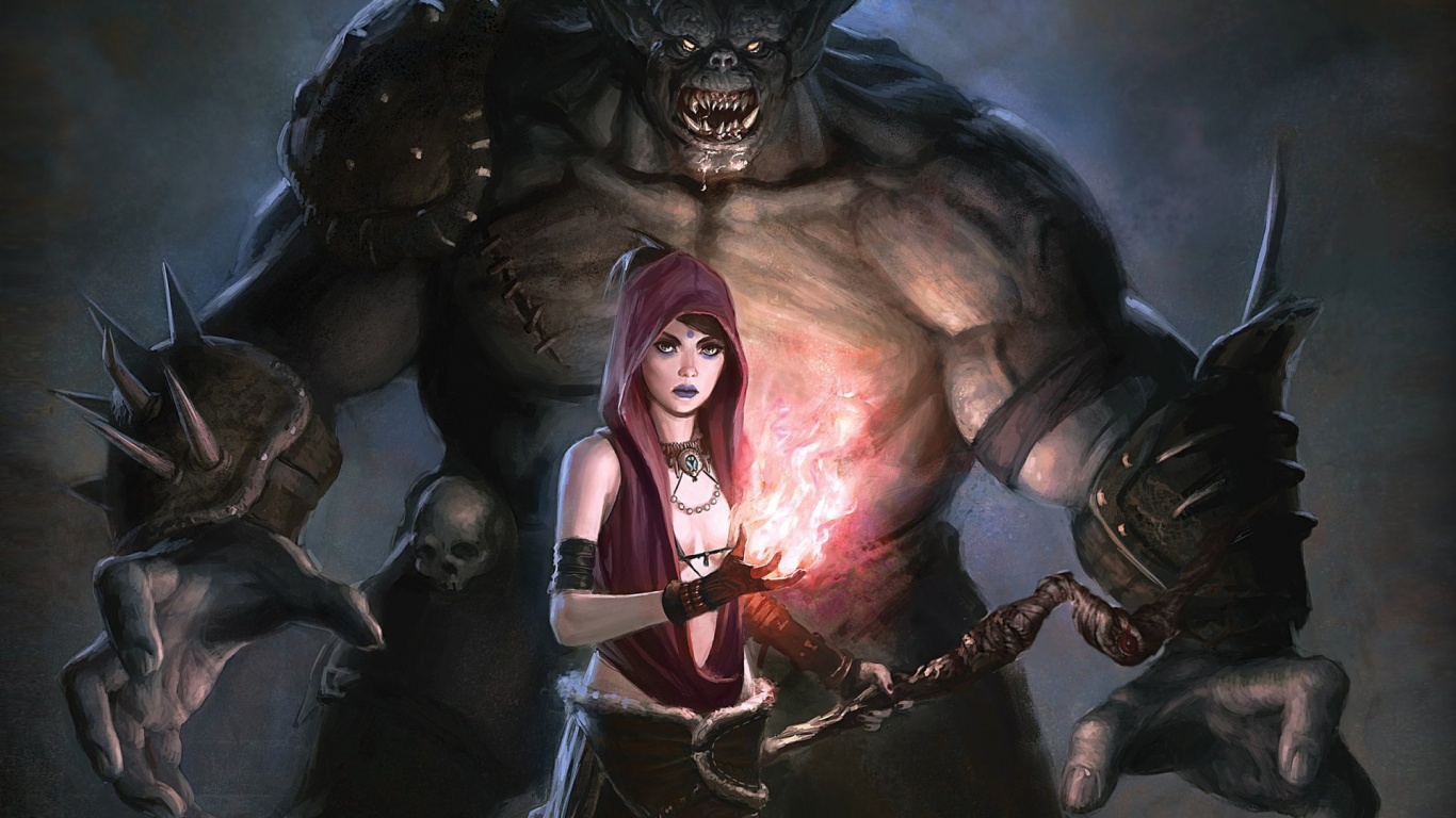 Морриган и порождение зла обои