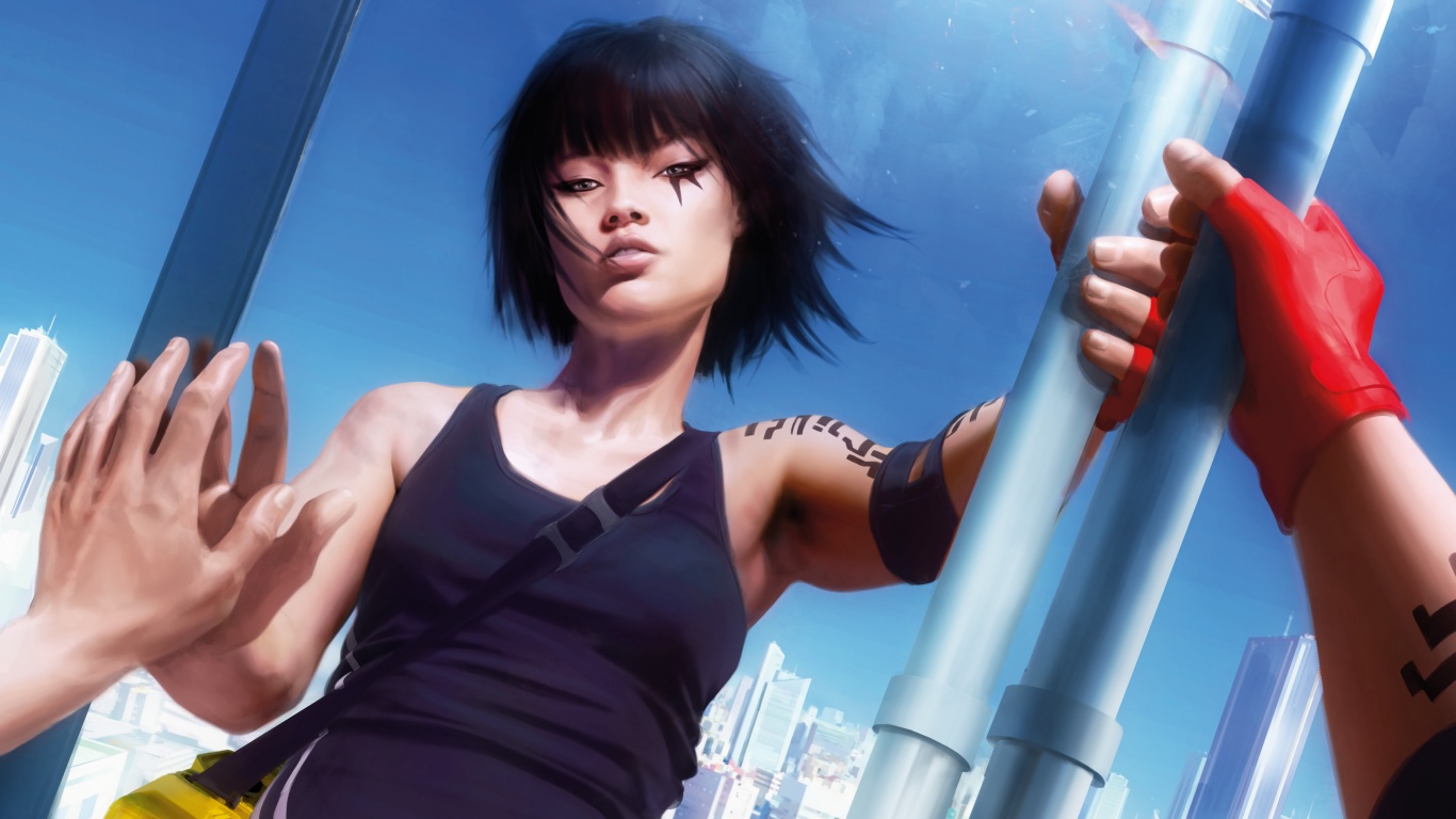 Faith из Mirrors Edge обои