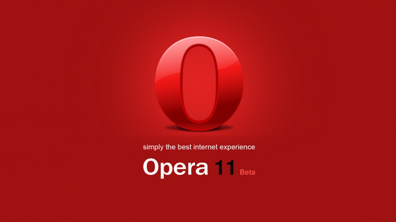 Opera 11 обои