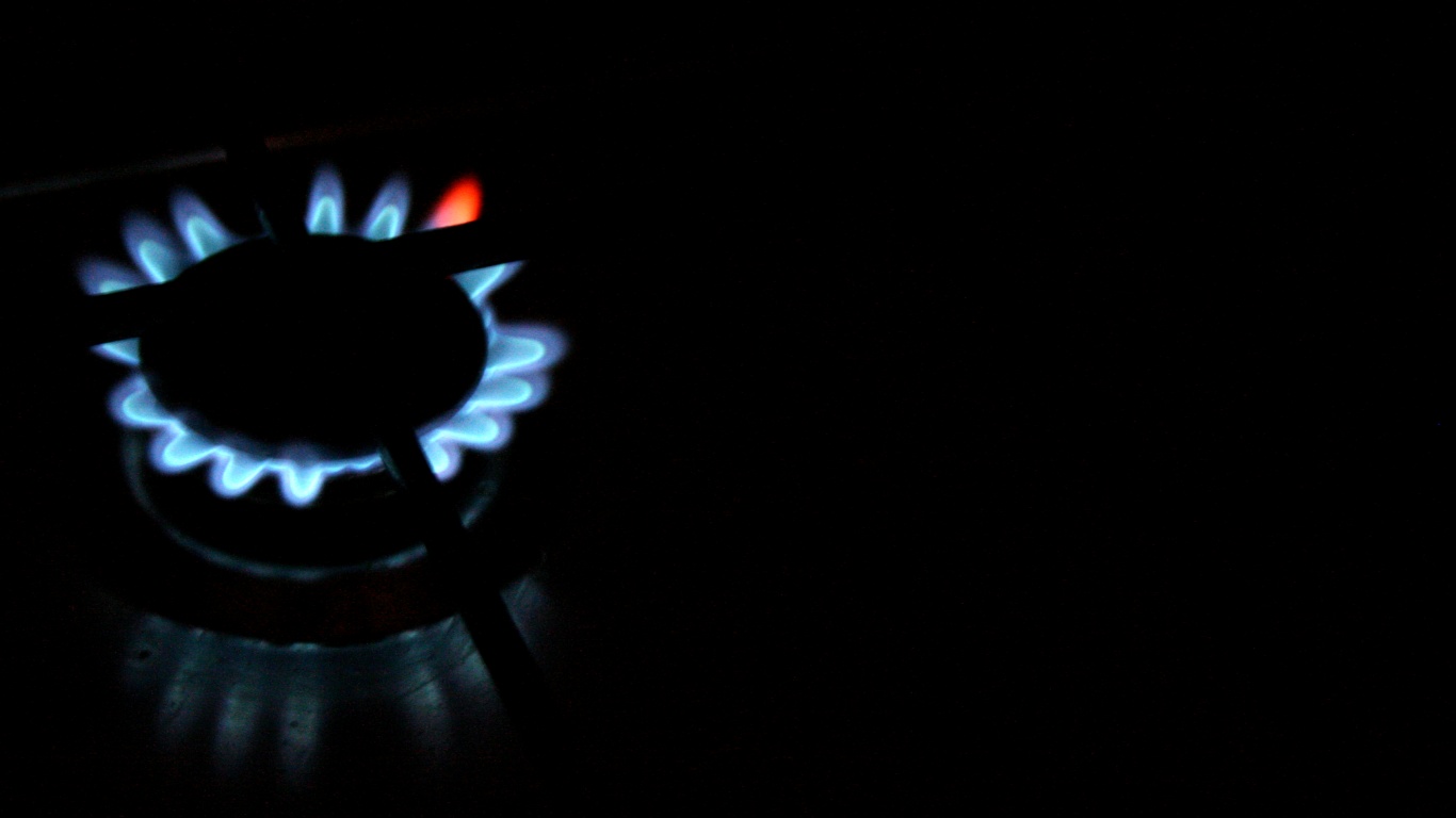 Огонь газовой горелки обои