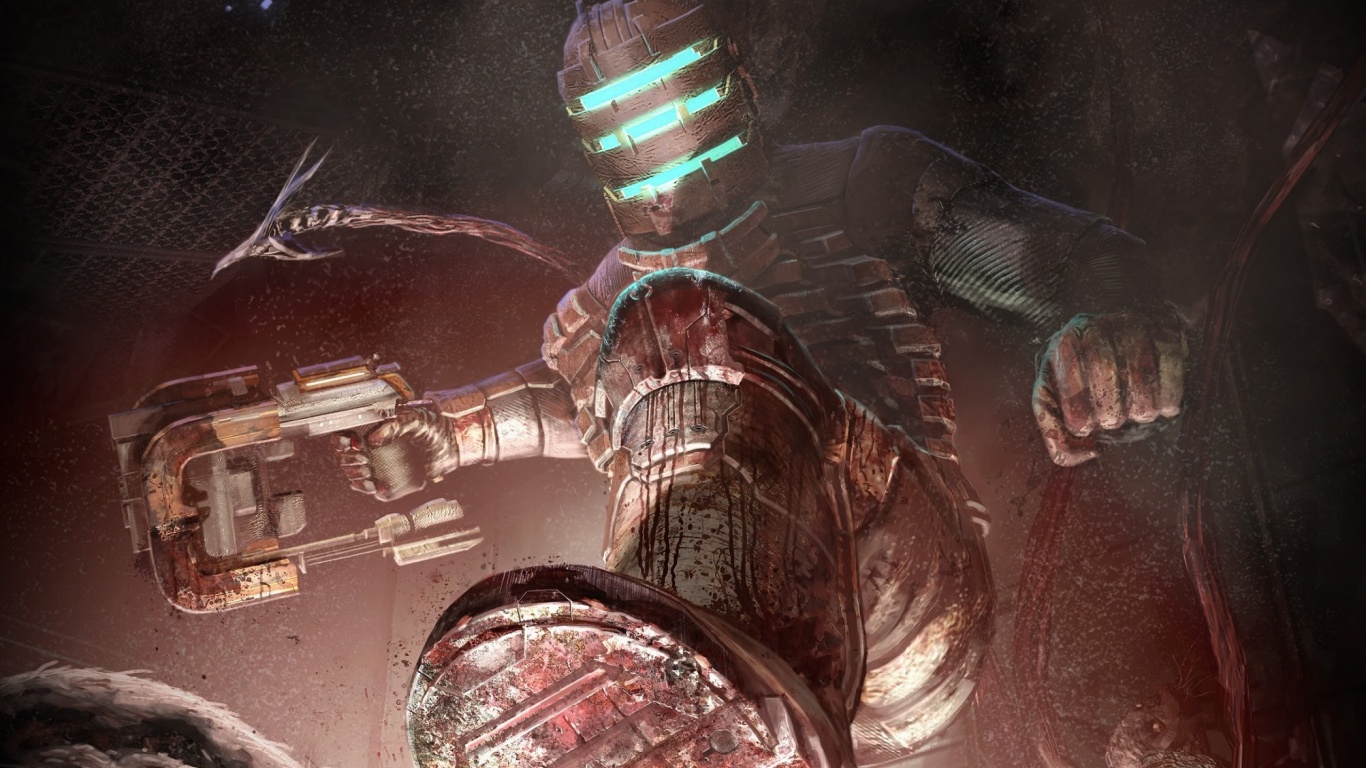 Айзек топчет монстра обои