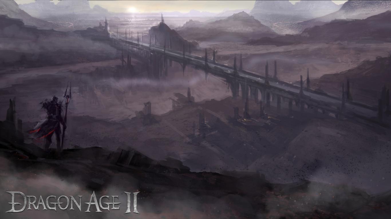 Пейзаж Dragon Age обои