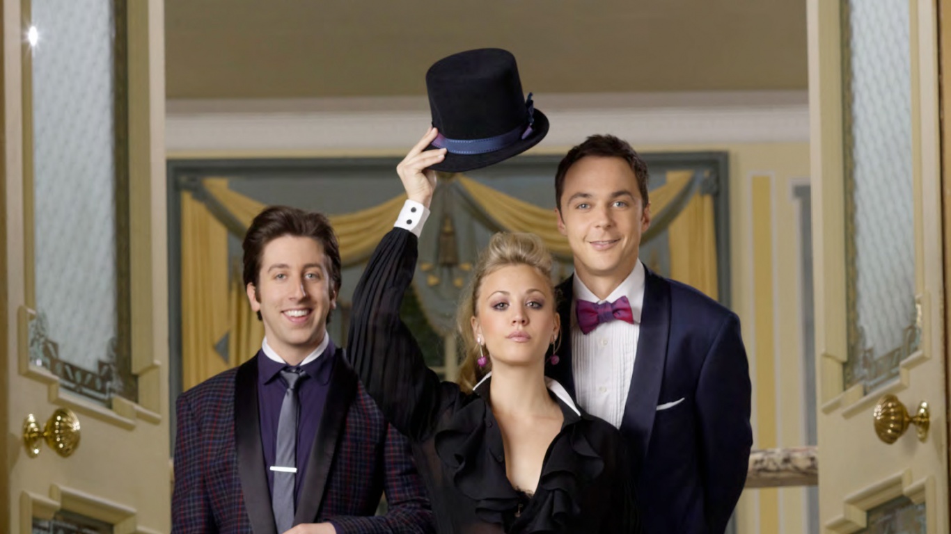 Персонажи теории большого взрыва обои